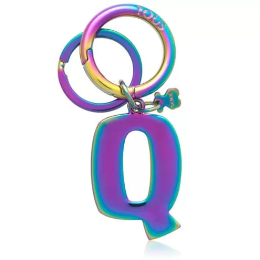 Best Iridescent cedario Letter Q Key ring Other Accessories