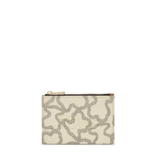 Hot Kaos Icon beige cardholder Change Purse Wallets & Purses