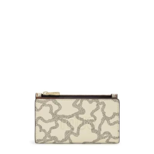 Best Sale Kaos Icon beige flat Wallet Wallets & Purses