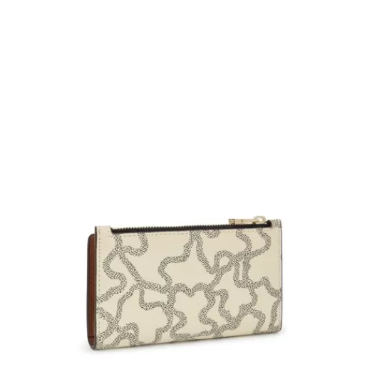 Best Sale Kaos Icon beige flat Wallet Wallets & Purses