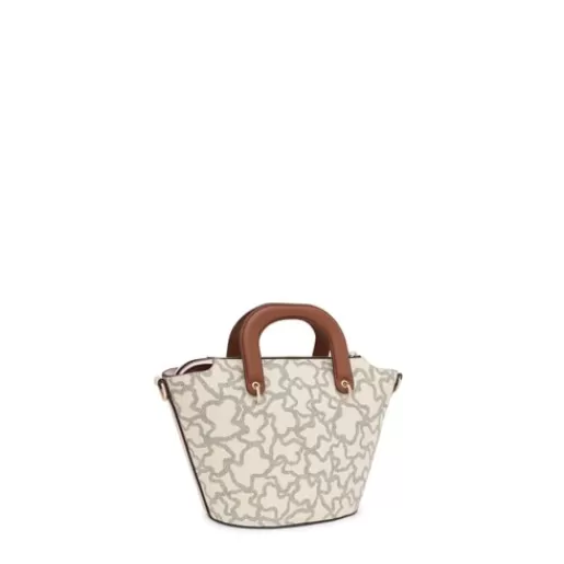 Flash Sale Kaos Icon small beige Tote bag Crossbody Bags | Baskets