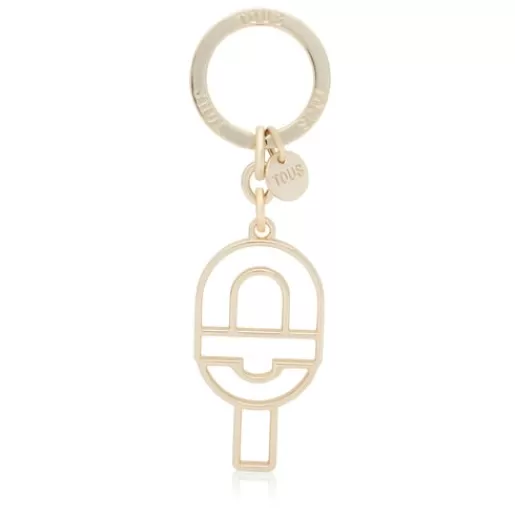 Cheap Key ring with gold-colored silhouette MANIFESTO Key Rings | Other Accessories