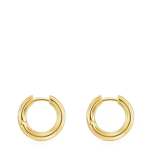 Online 18kt gold plating over silver Hoop earrings 1950 Silver Earrings | Hoop Earrings