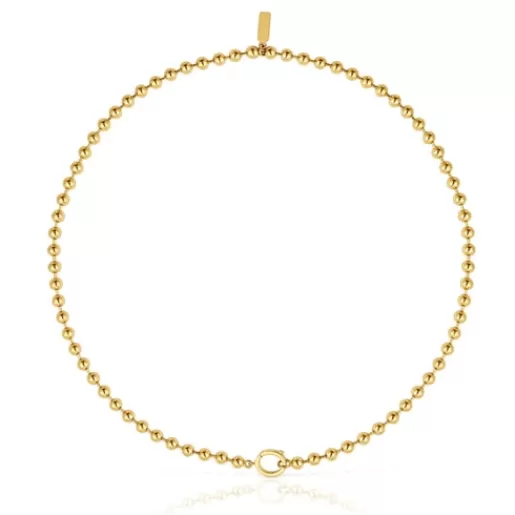 Flash Sale 18 kt gold-plated silver Chain necklace Sugar Party Silver Necklaces | Short Necklaces