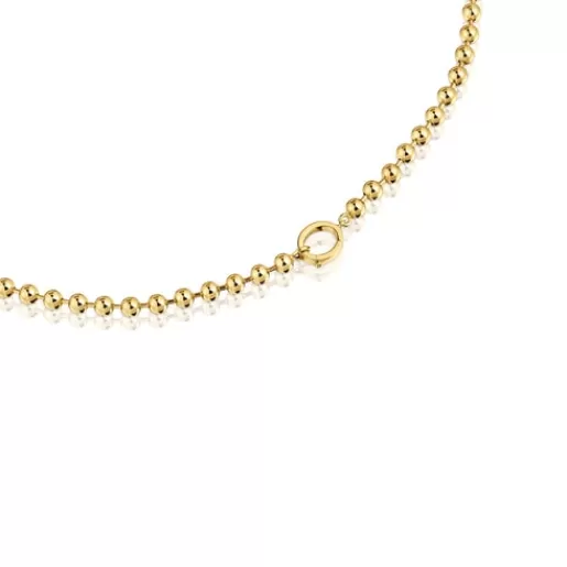 Flash Sale 18 kt gold-plated silver Chain necklace Sugar Party Silver Necklaces | Short Necklaces