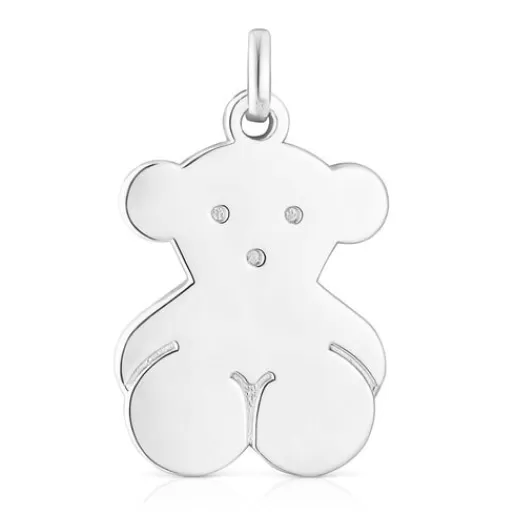 New Large Sweet Dolls bear Pendant Silver Pendants | Large Pendants