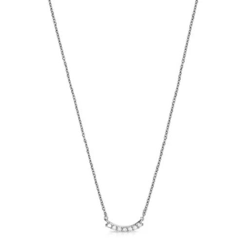 Clearance Les Classiques Necklace in White gold and Diamonds Gold Necklaces | Short Necklaces