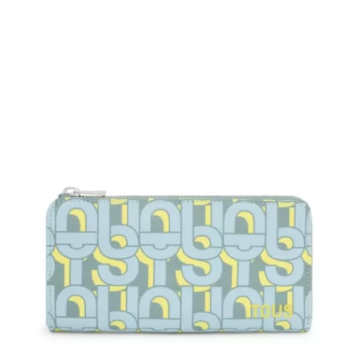 Shop Light blue Wallet MANIFESTO Wallets & Purses