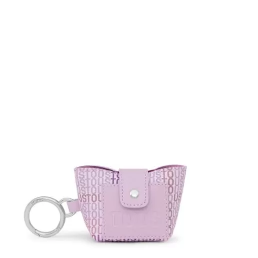 Discount Mauve Cecilia Mini-pendant with bag inside Other Accessories