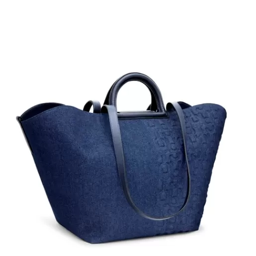 Store Maxi blue One-shoulder bag Afterlife Baskets