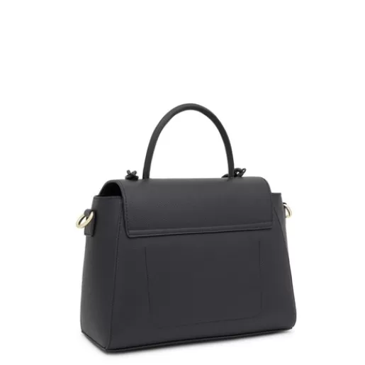 Sale Medium black City bag Lucia Crossbody Bags