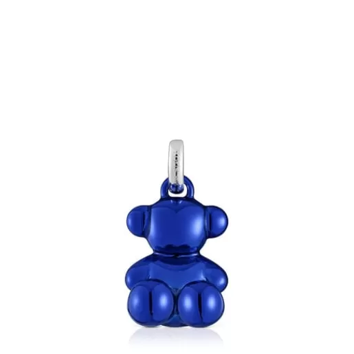 Flash Sale Medium Bold Bear blue steel bear Pendant Kids Medium Pendants | Jewelry