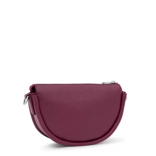 Shop Medium burgundy leather Crossbody bag Miranda Leather Handbags