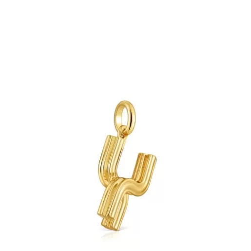Fashion Medium 18kt gold plating over silver letter X Pendant Alphabet Silver Pendants | Medium Pendants