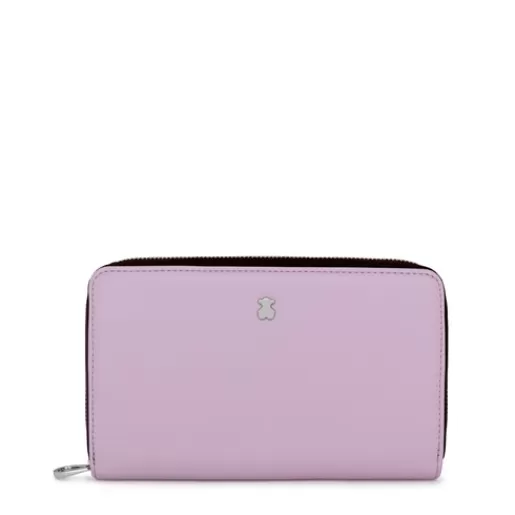 Cheap Medium mauve New Dubai Saffiano Wallet Wallets & Purses