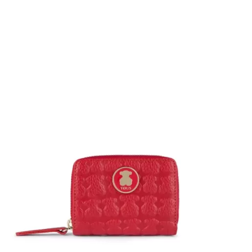 Best Sale Medium red Leather Sherton Change purse Leather Handbags | Wallets & Purses