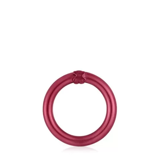 Hot Medium red-colored Ring Hold Silver Pendants | Medium Pendants