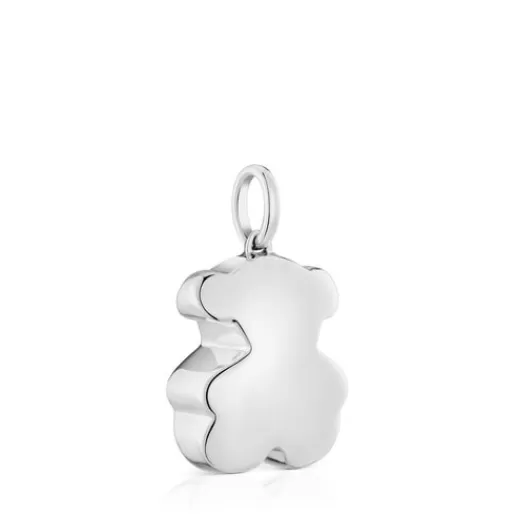 Fashion Medium silver bear Pendant Bold Motif Silver Pendants | Medium Pendants