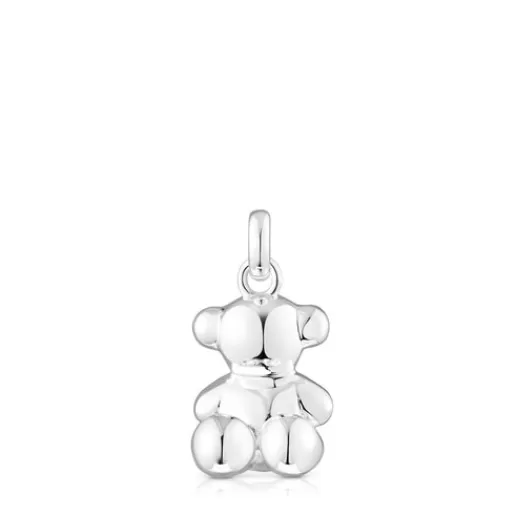 Outlet Medium Bold Bear pendant Kids Silver Pendants | Small Pendants