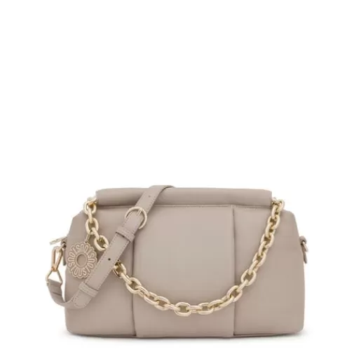 Flash Sale Medium taupe Bowling bag Jane Crossbody Bags | Shoulder Bags