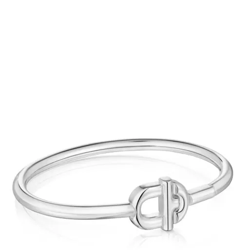 Best 4 mm Bangle MANIFESTO Silver Bracelets | Bangle Bracelets