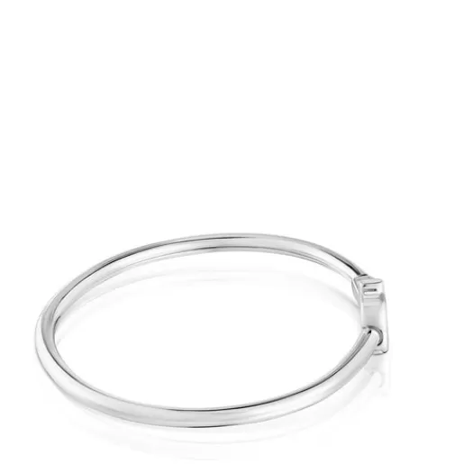 Cheap 2.6 mm Bangle MANIFESTO Silver Bracelets | Bangle Bracelets