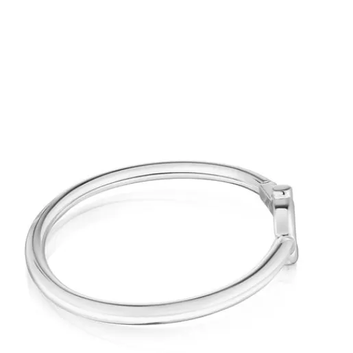 Best 4 mm Bangle MANIFESTO Silver Bracelets | Bangle Bracelets