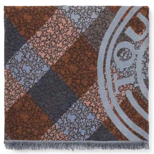 Clearance -colored jacquard Kaos Mini Stamp Foulard Scarves & Others