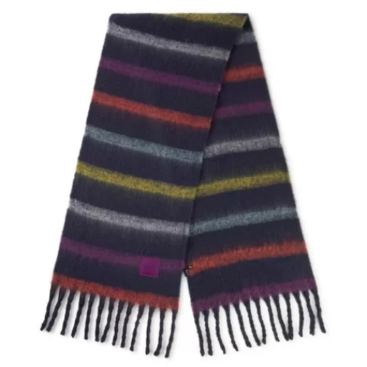 Store Navy Stripes Foulard Scarves & Others