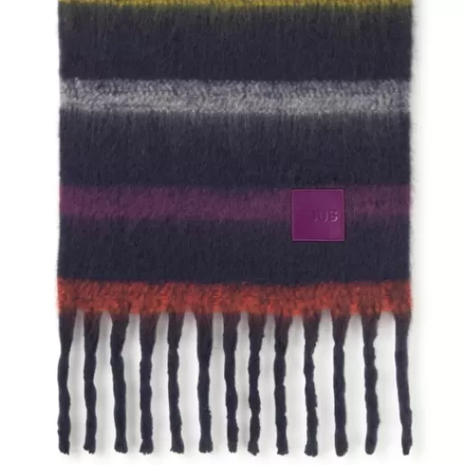 Store Navy Stripes Foulard Scarves & Others