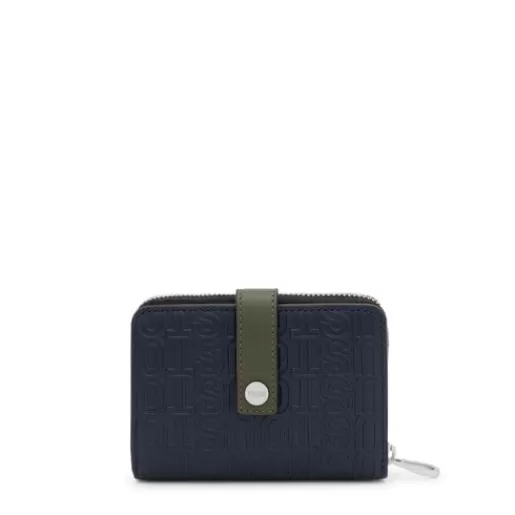 Best Sale Navy Wallet Urbana Logo New Leather Handbags | Wallets & Purses