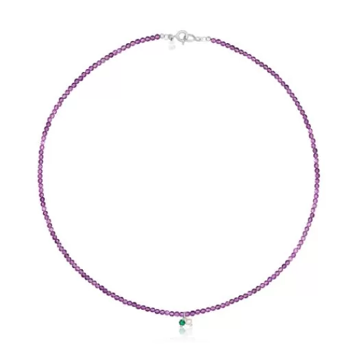 Cheap Necklace with amethyst Camille Kids Silver Necklaces | Short Necklaces