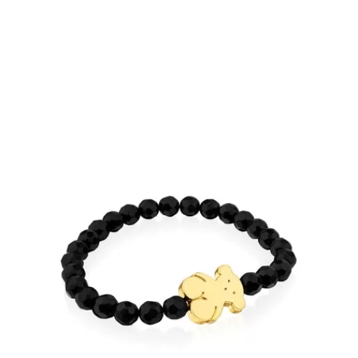 Store Onyx Sweet Dolls Bracelet with Silver Vermeil Kids Silver Bracelets | Ball Bracelets