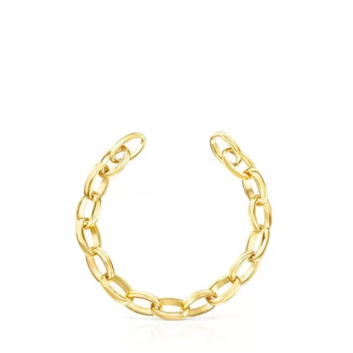 Cheap Oval Silver Vermeil Hold Bracelet Silver Bracelets | Chain Bracelets