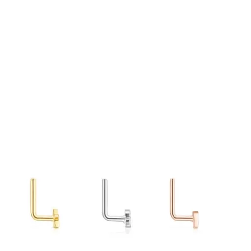 Discount Pack of tricolored steel Basics nose Piercings Nose Piercings | Steel Piercing