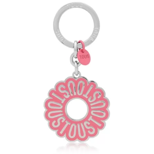 Online Pink Key ring Circle Logo Key Rings | Other Accessories