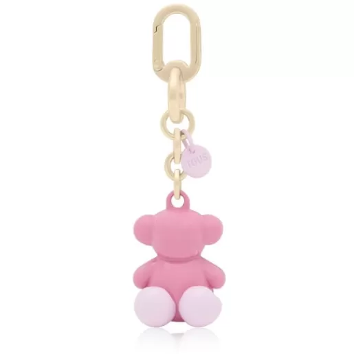 Flash Sale Pink metal Key ring Bold Bear Key Rings | Other Accessories