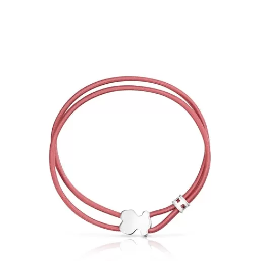 Outlet Pink Sweet Dolls Elastic bracelet Kids Silver Bracelets | Cord And Thread Bracelets