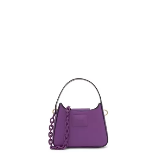 Clearance Purple Shoulder minibag Lucia Crossbody Bags