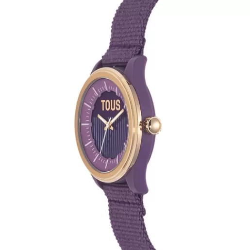 Clearance Purple solar-powered Analogue watch Vibrant Sun For Her | Analog Watches