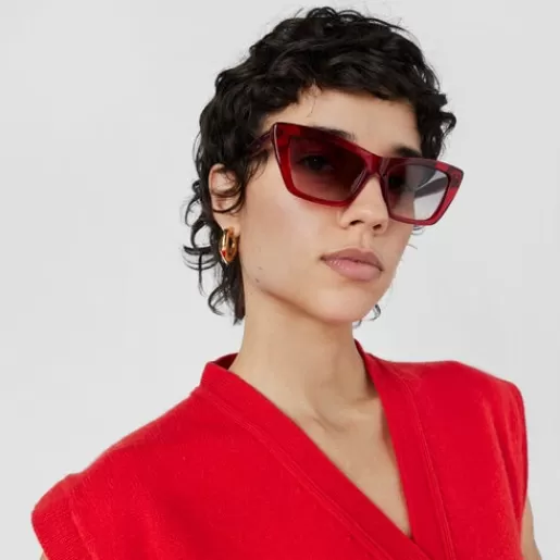 Best Red Sunglasses Transparent Sunglasses