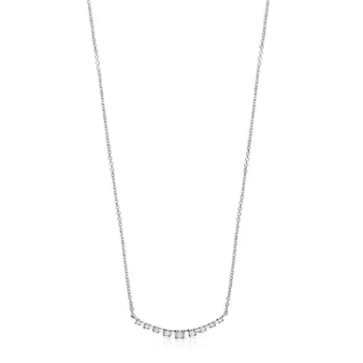 Store Riviere Necklace in White gold with Diamonds Gold Necklaces | Short Necklaces