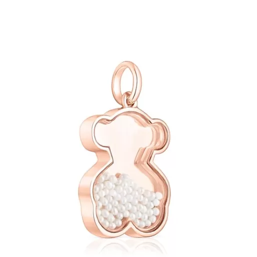 Flash Sale Rose silver vermeil Areia Pendant with pearls Silver Pendants | Medium Pendants