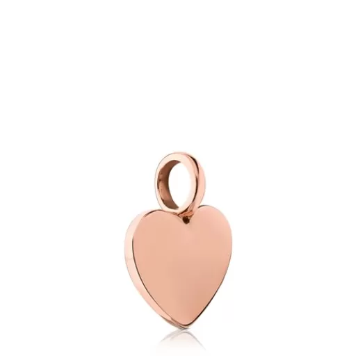 Discount Rose Silver Vermeil Sweet Dolls heart Pendant Silver Pendants | Small Pendants