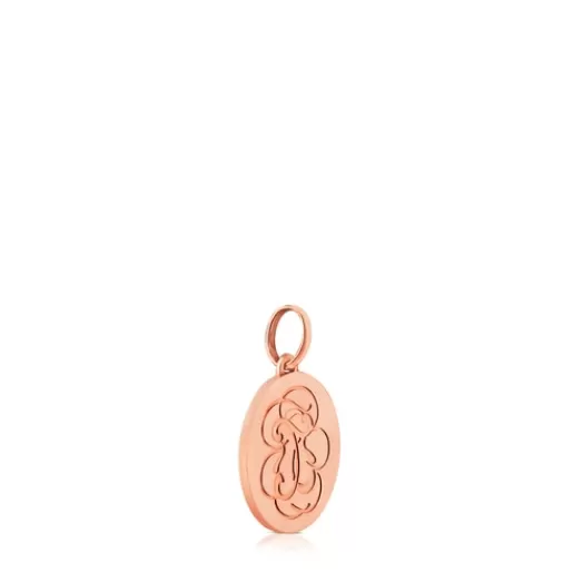 Discount Rose Vermeil Silver Rubric Pendant Silver Pendants