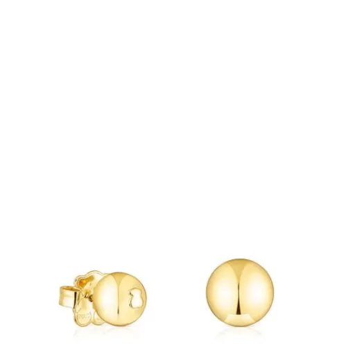 Flash Sale Set of silver vermeil Plump Ball earrings Silver Earrings | Small Earrings