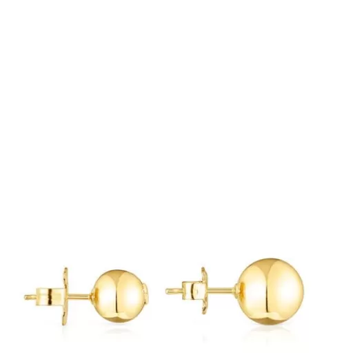 Flash Sale Set of silver vermeil Plump Ball earrings Silver Earrings | Small Earrings