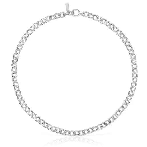 Cheap Short 42 cm Necklace Basics Silver Necklaces | Short Necklaces