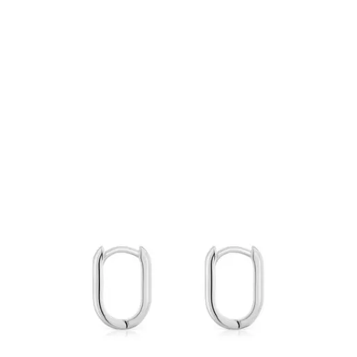 Outlet Short 12 mm Hoop earrings Basics Silver Earrings | Hoop Earrings