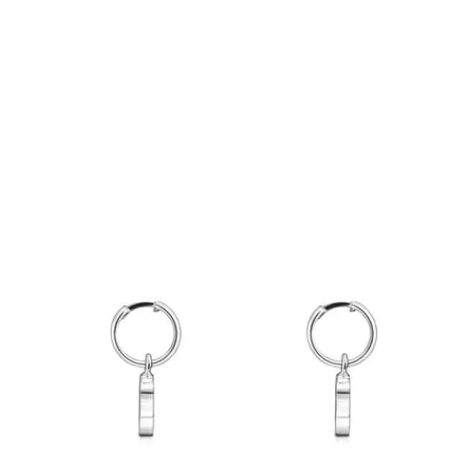 Hot Short Sweet Dolls Earrings with Bear motif Silver Earrings